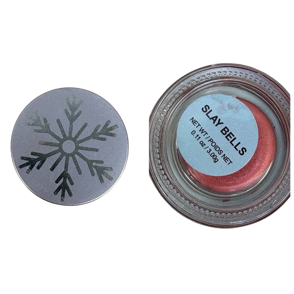 Kylie Jenner Cosmetics Shimmer Eye Glaze Metallic Red SLAY BELLS Eye Shadow